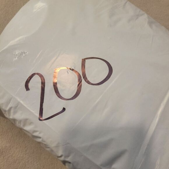 Zara Pizza Knit Sweater Black White Print Size Small - Picture 8 of 8